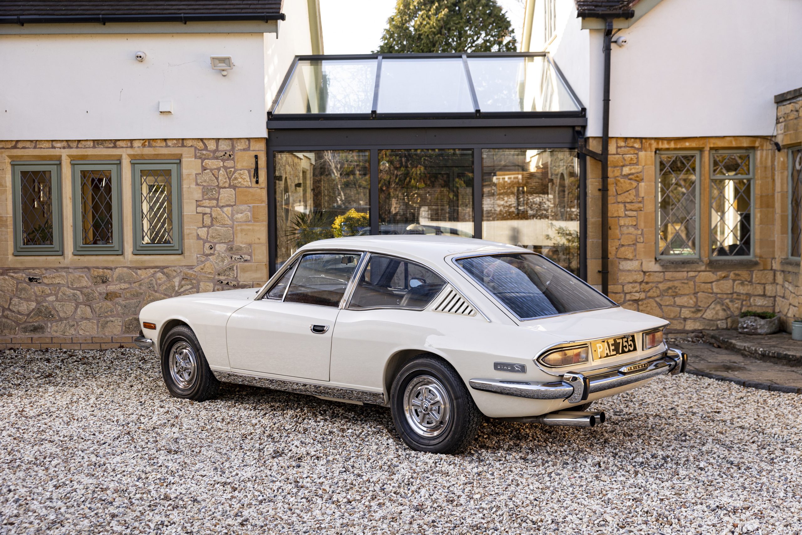 Triumph Stag Fastback expected to set auction record at Goodwood