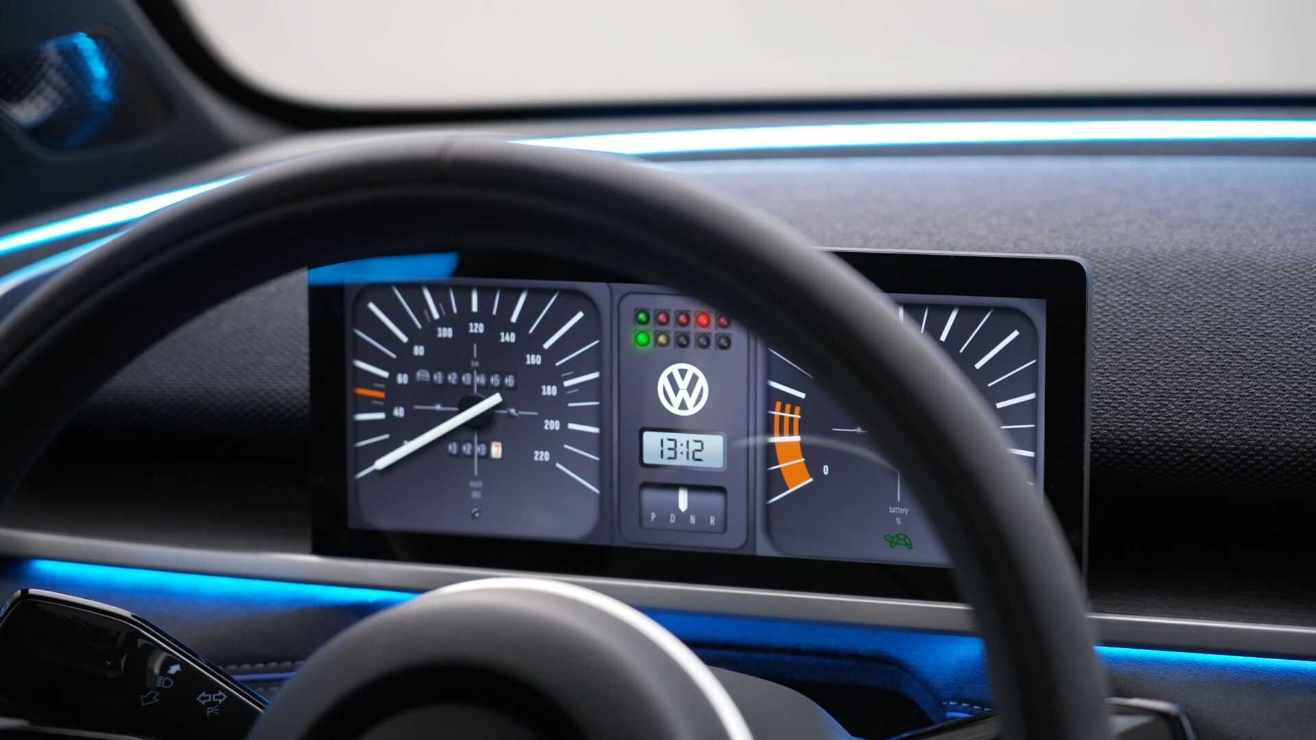 Retro dashboard dials are the best digital gimmick yet