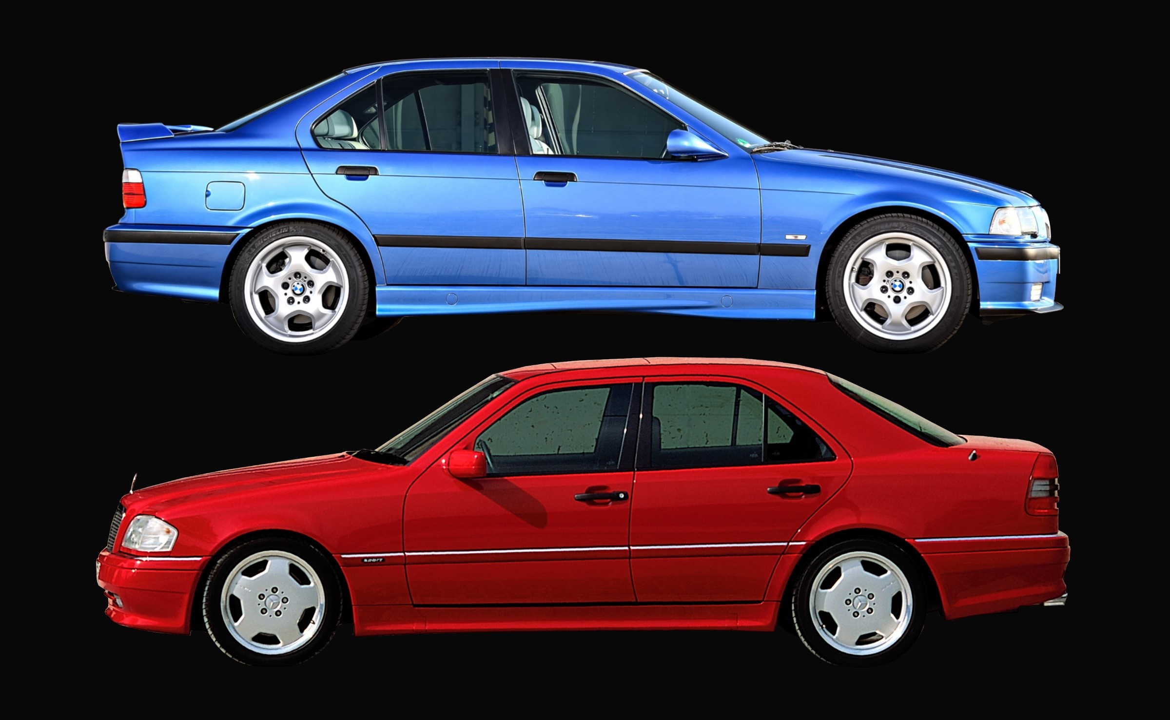 Icon vs Underdog: BMW M3 E36 vs Mercedes C36 AMG