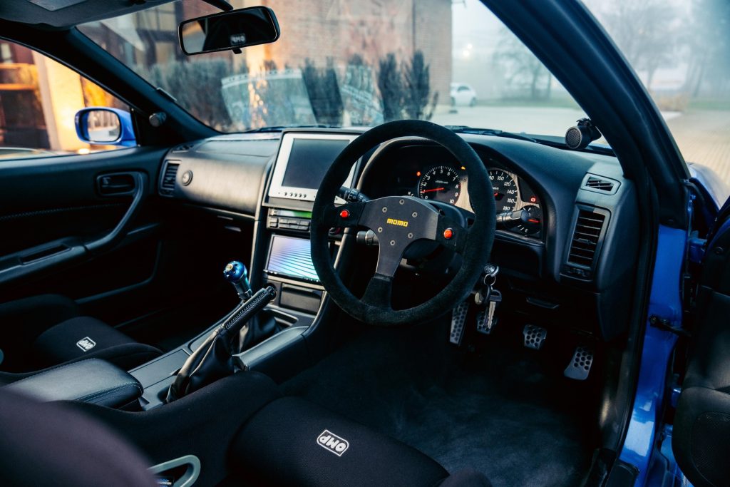 Fast & Furious Nissan Skyline R34 GT-R interior