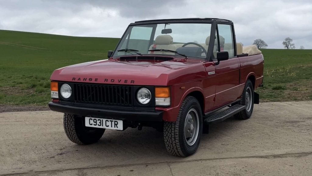 Range Rover convertible