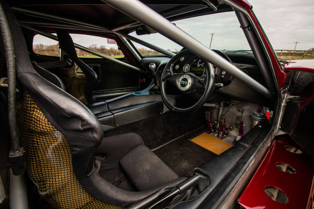 TVR Speed 12 interior