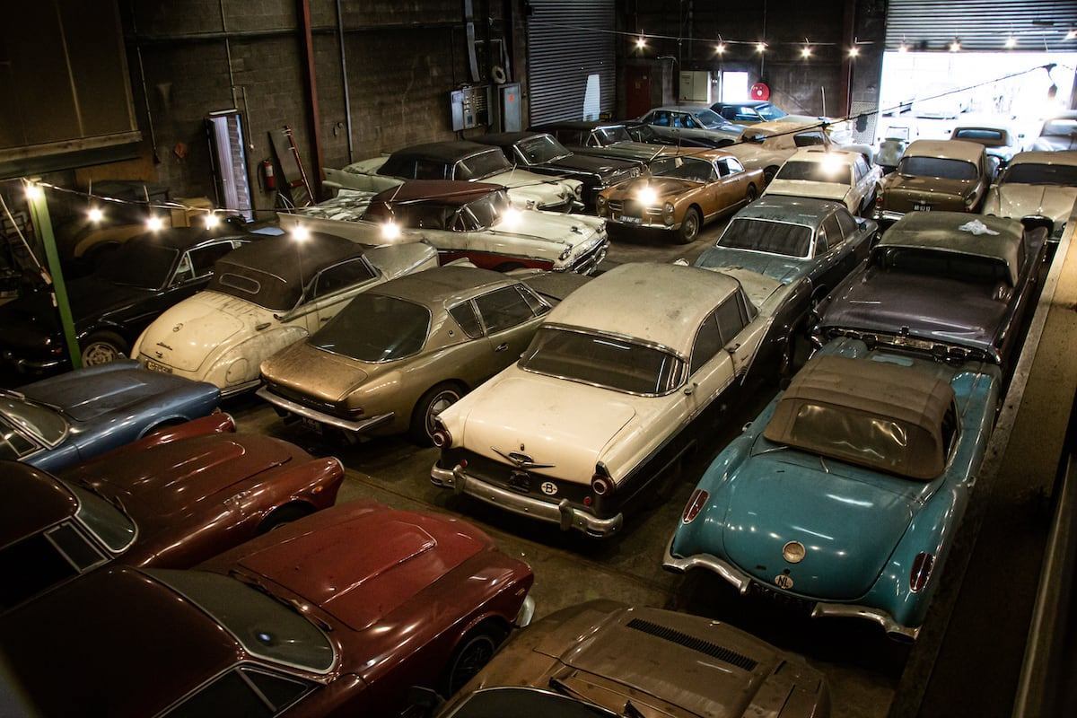 230 car barn-find Palmen collection