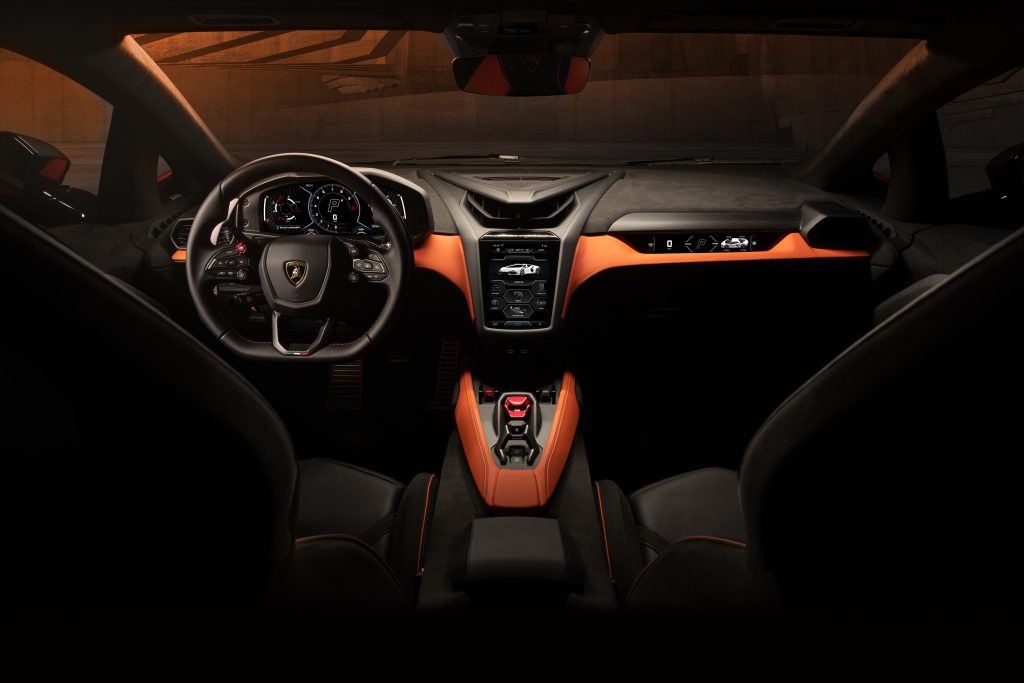 Lamborghini Revuelto interior