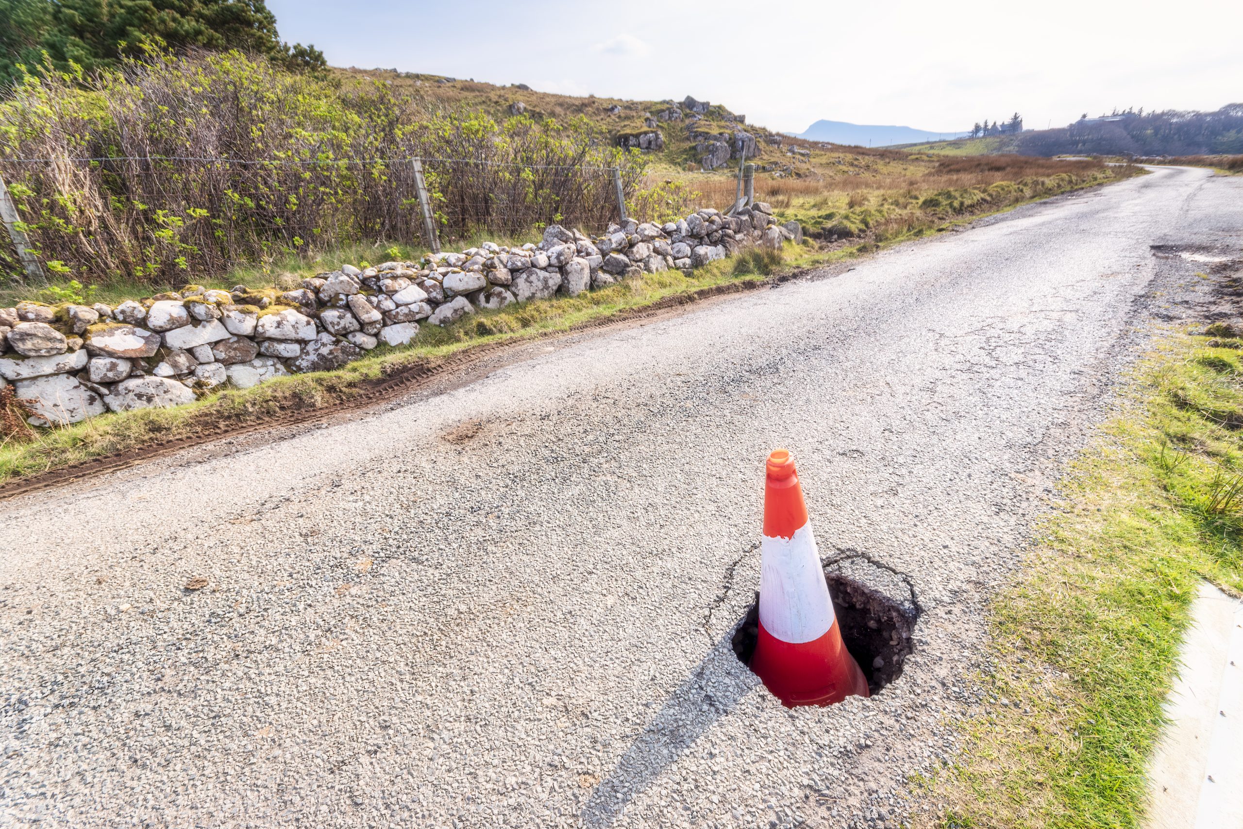 Pothole plague and long repair times drive motorists potty