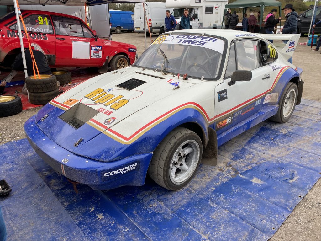 Porsche 911 rallycross car