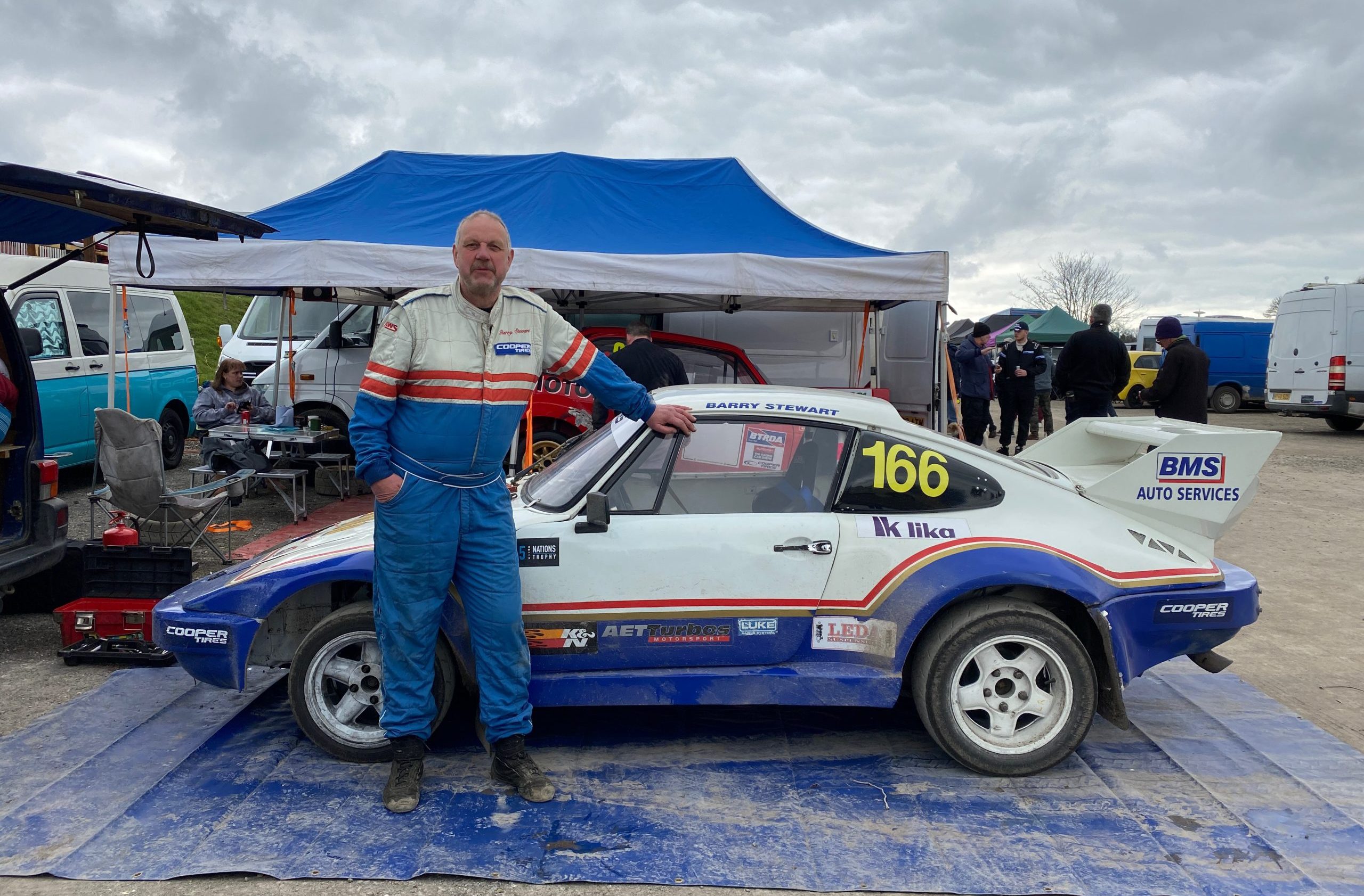 Barry Stewart’s Porsche 911 is rallycross royalty