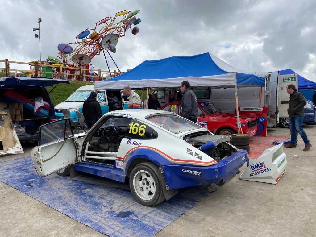 Porsche 911 rallycross car