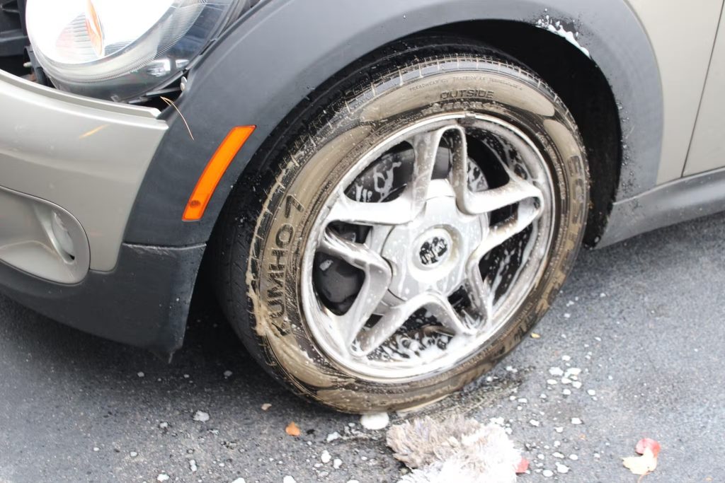 Washing wheels