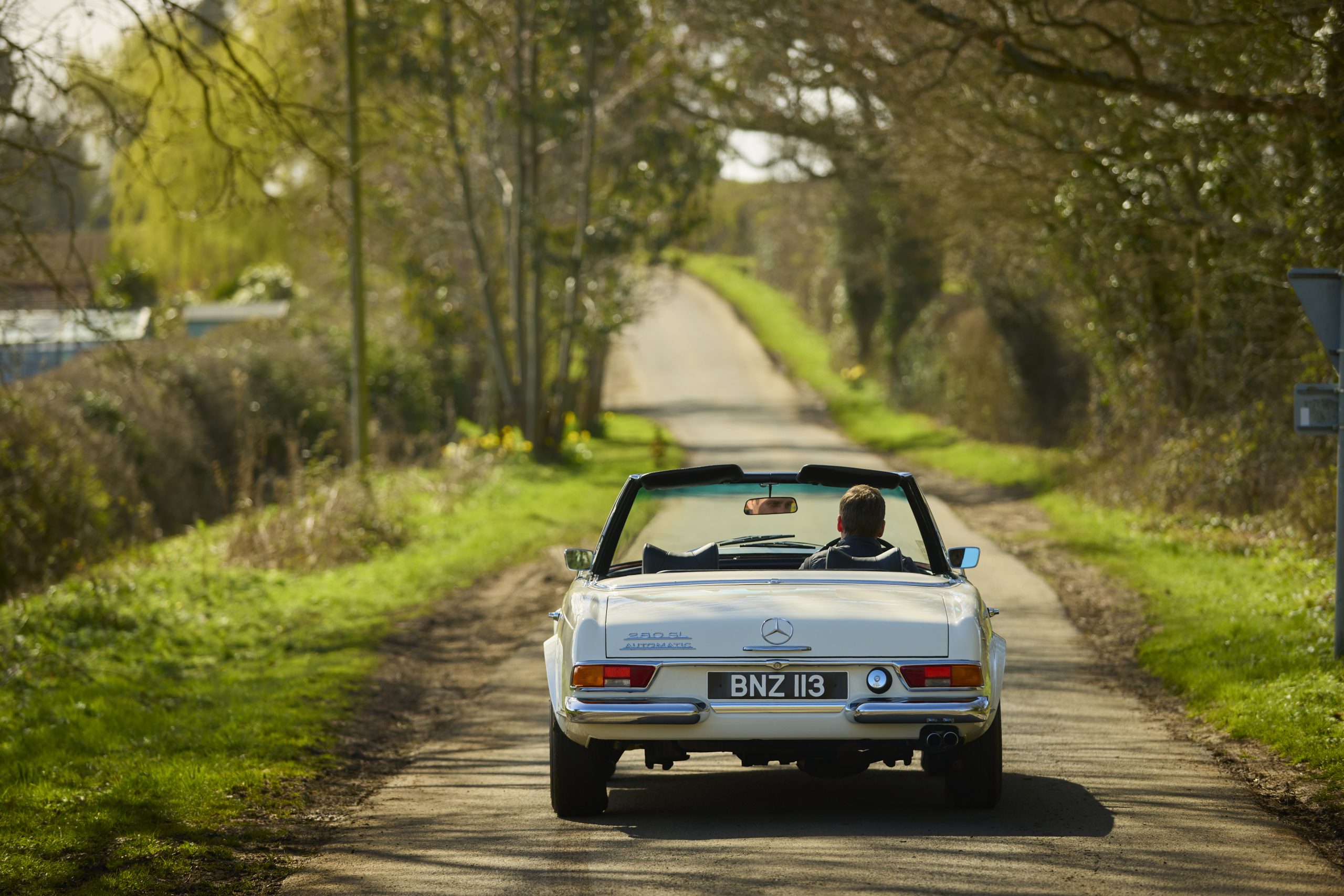 Mercedes SL Pagoda history