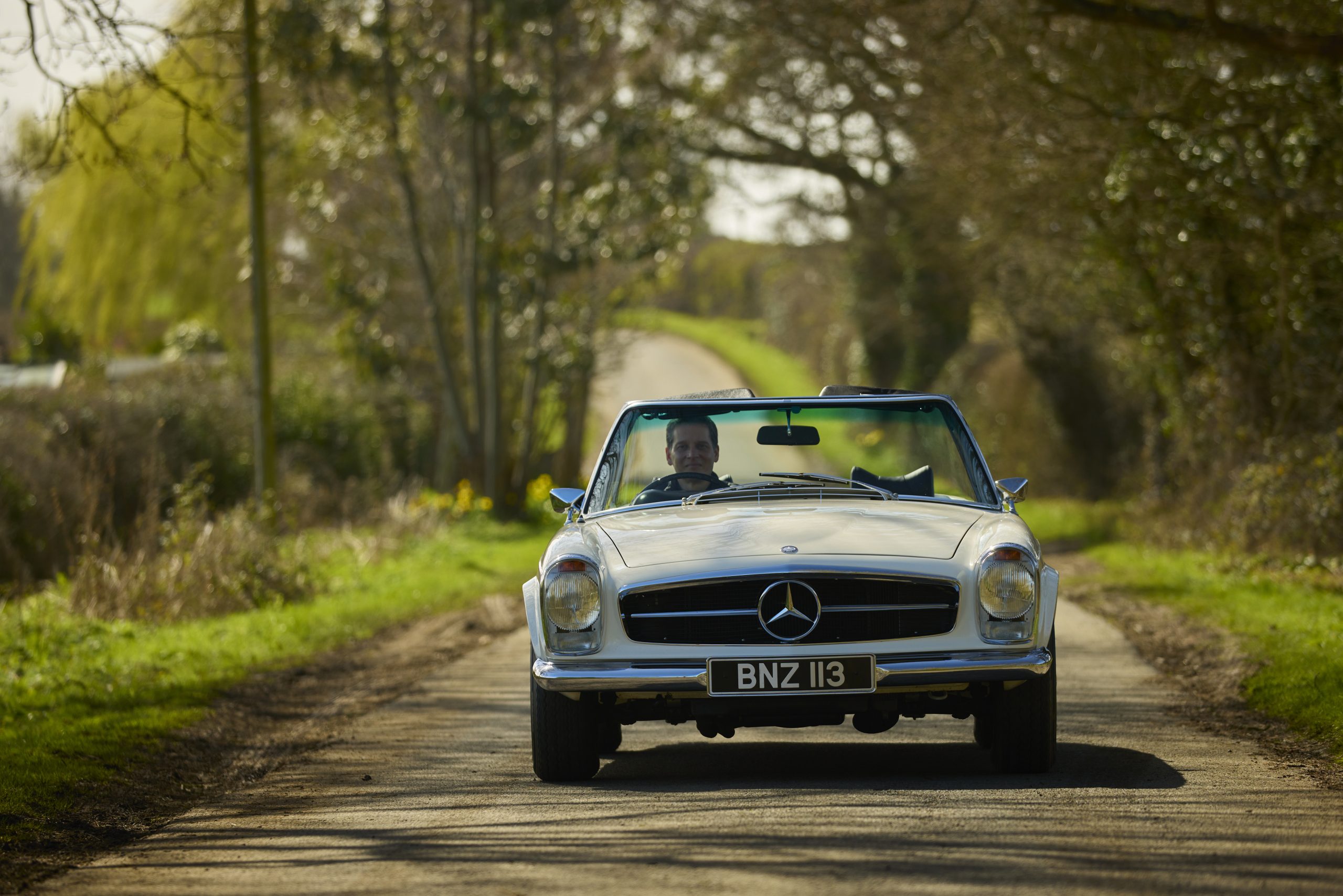 Mercedes SL Pagoda history