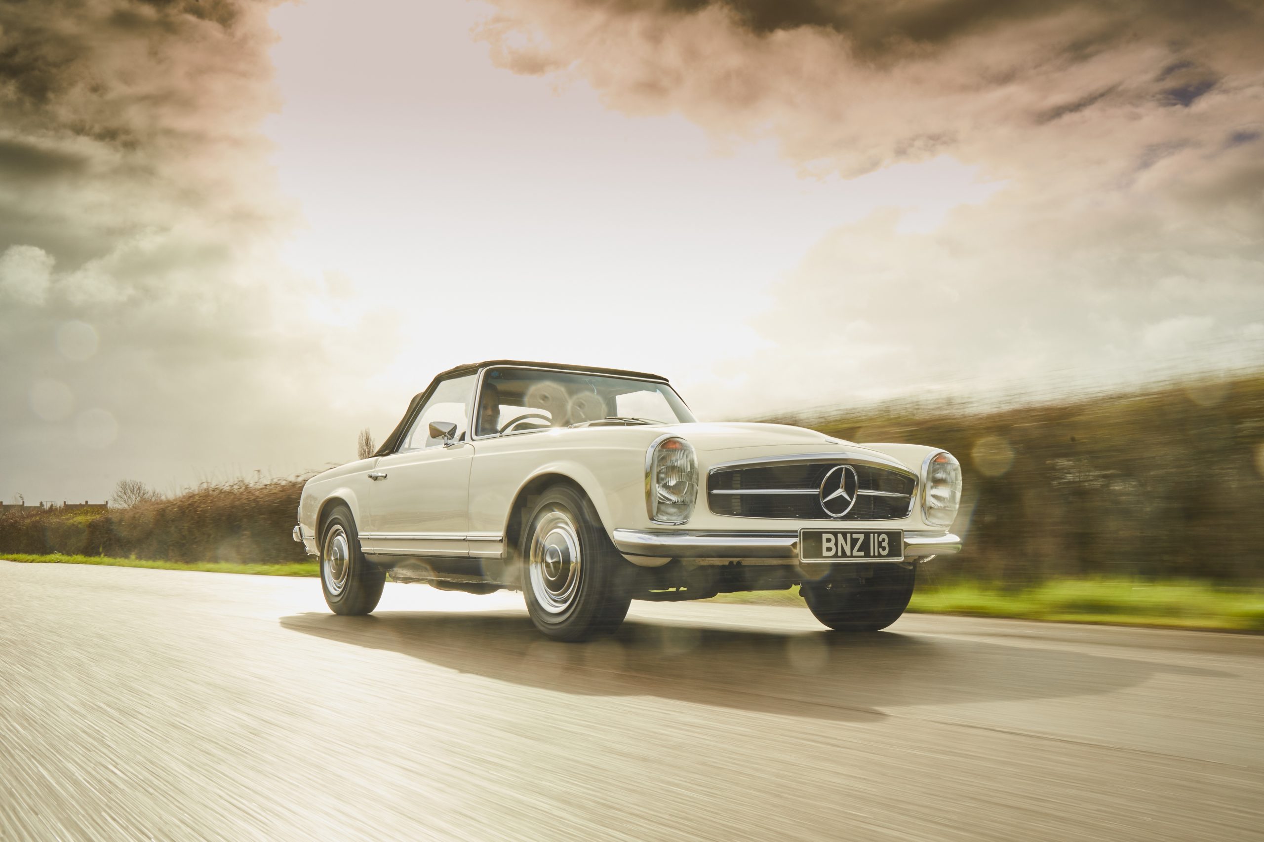 Mercedes SL Pagoda history