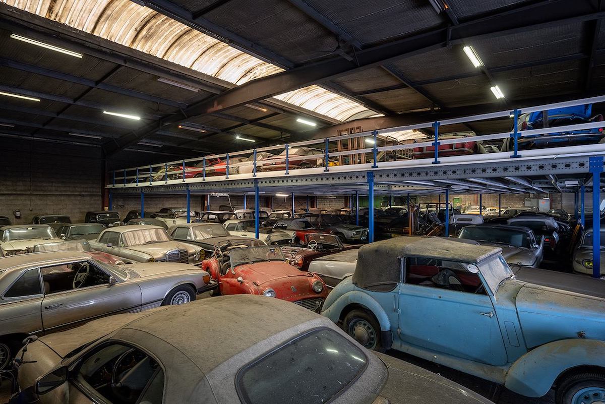 Dutchman decides to sell his collection of 230 classic cars