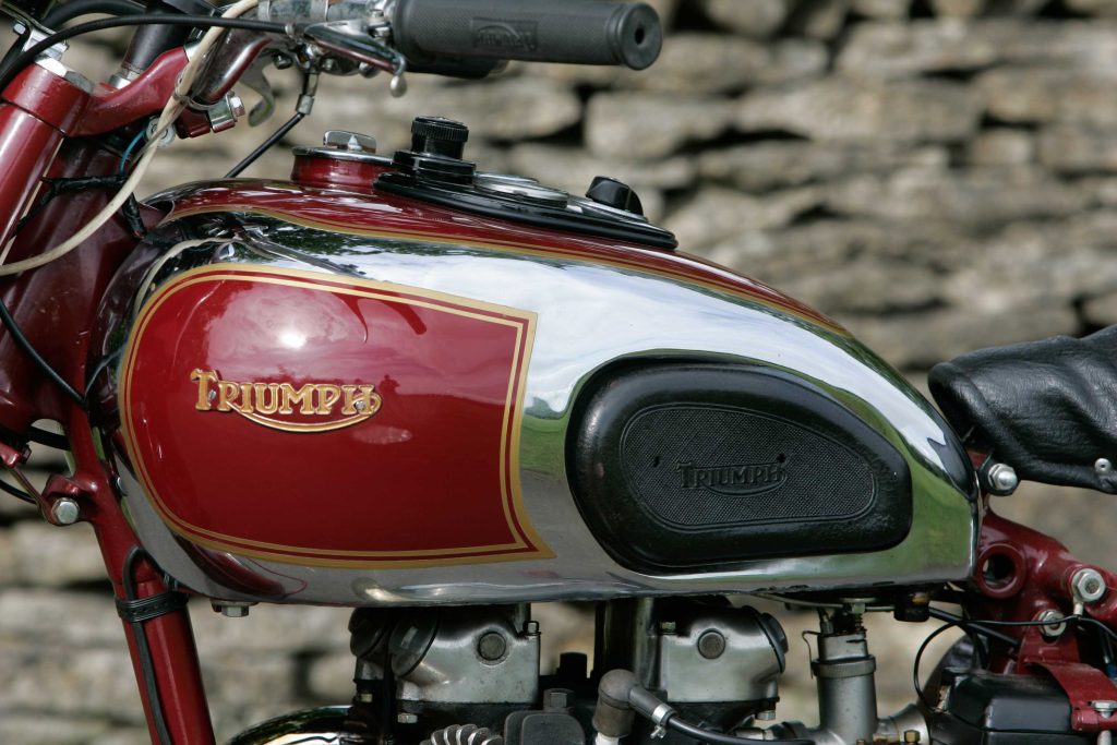 Triumph Speed Twin tank