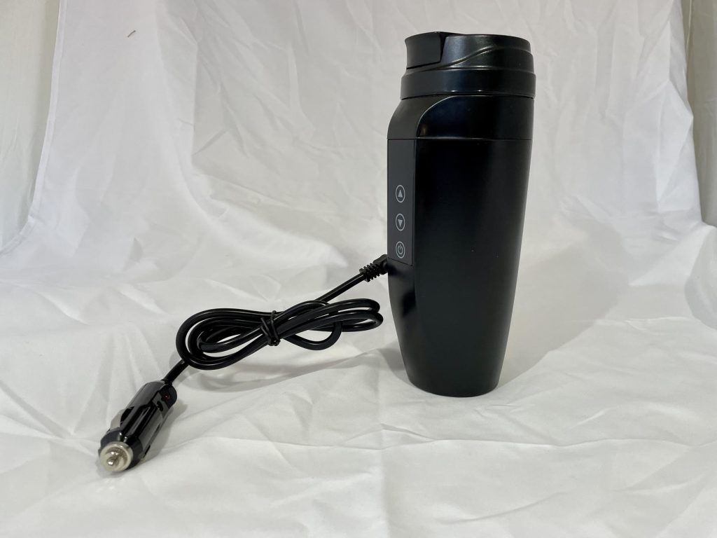 12V In-Car Coffee Maker Tea Pot Thermos Bottle Stainless Steel Heating Cup  300ml