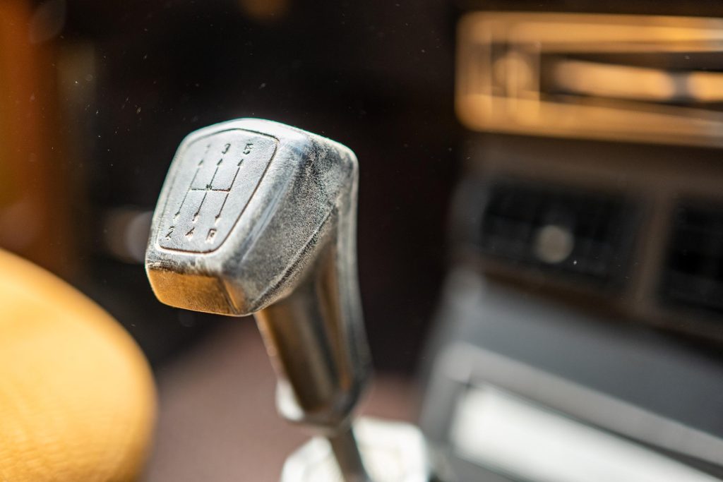 Lancia Beta Berlina gearknob