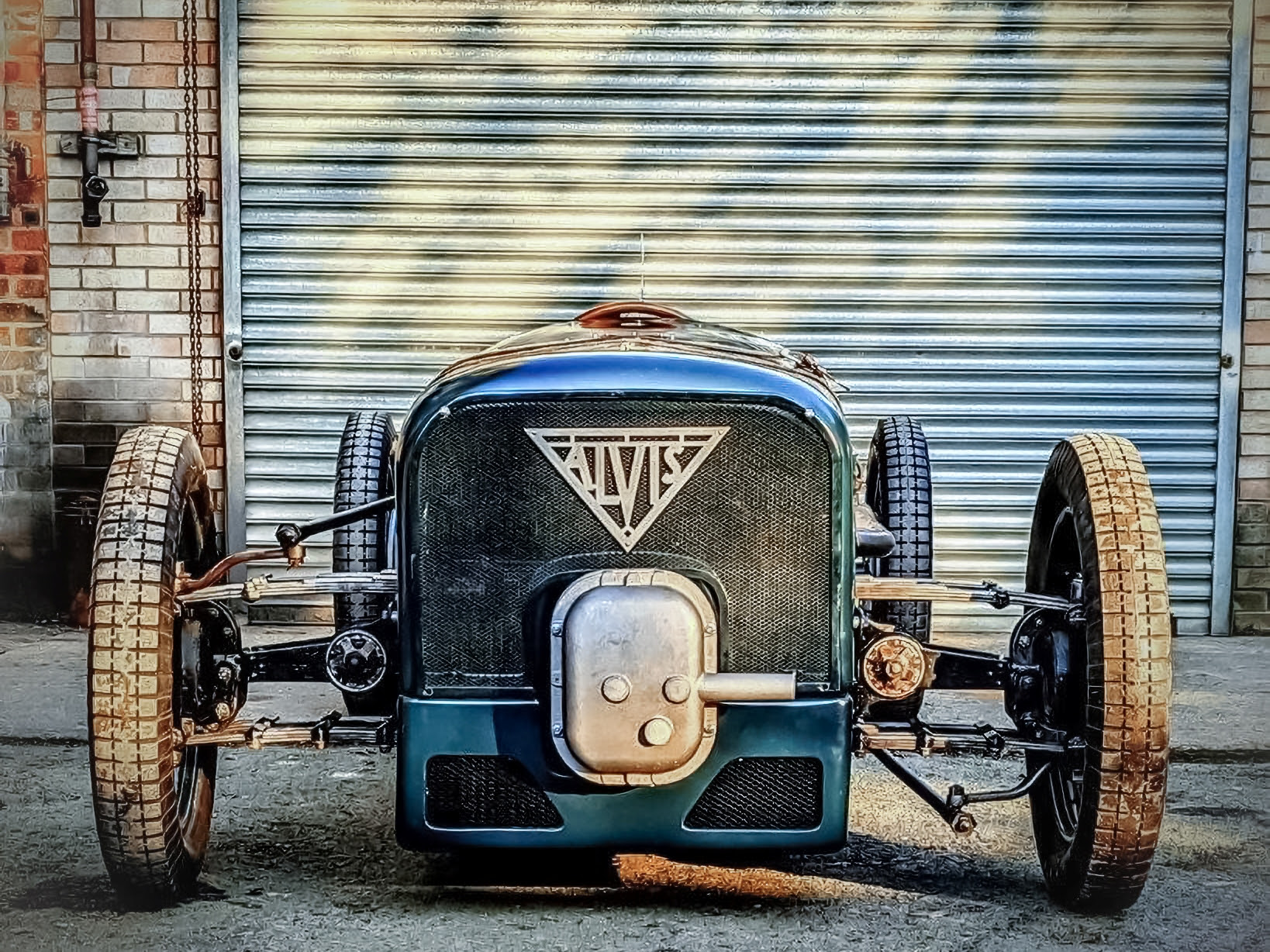 This front-wheel drive Alvis Grand Prix racer has finally been resurrected