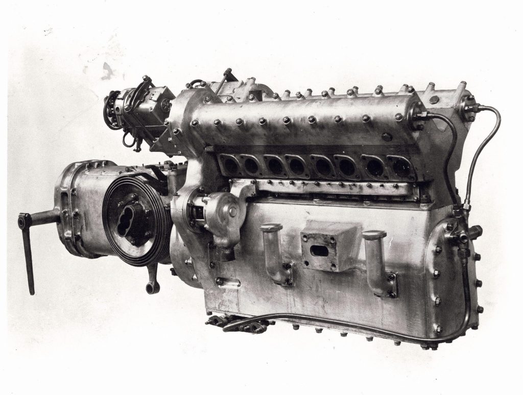 1927 Alvis Grand Prix engine