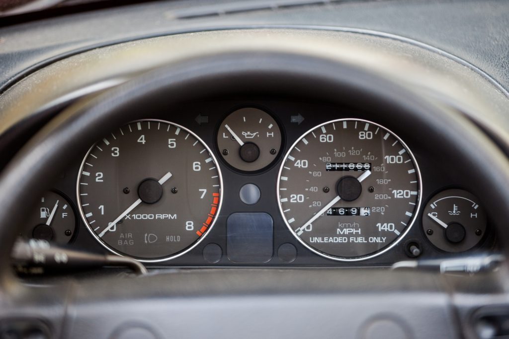 Mazda MX-5 dials