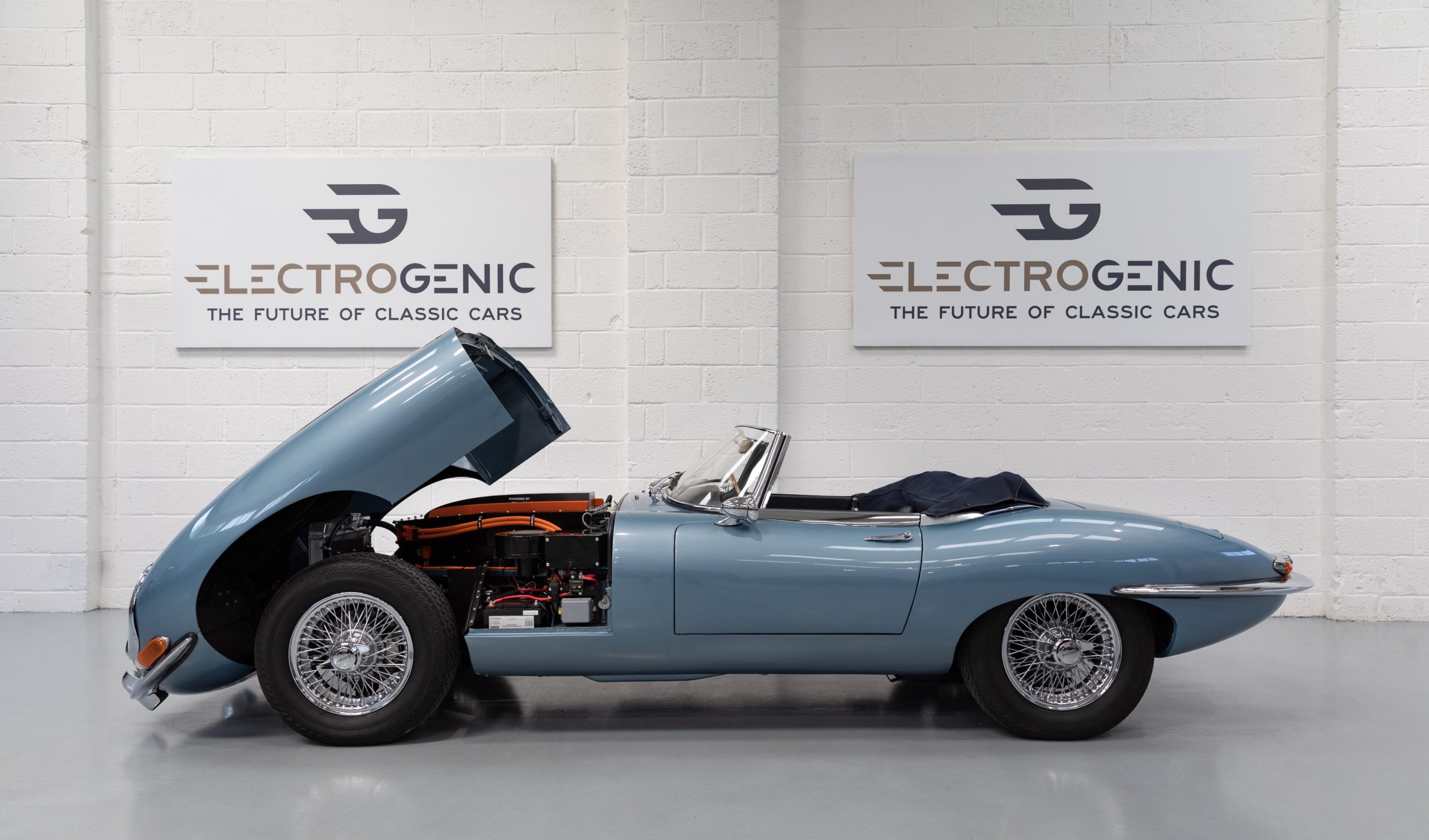 Jaguar E-Type joins Electrogenic ‘plug and play’ roster