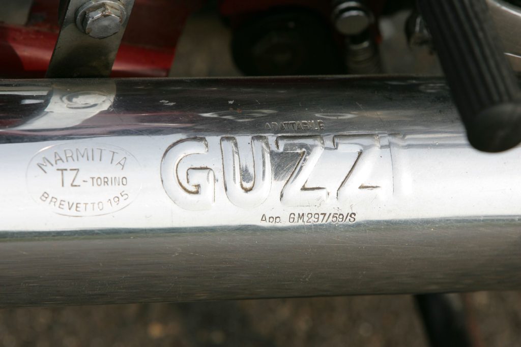 Moto Guzzi Airone detail