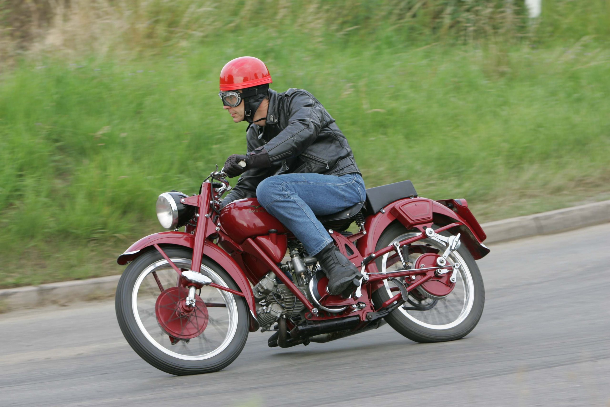 The Moto Guzzi Airone was fast for the Fifties, even with no speedometer