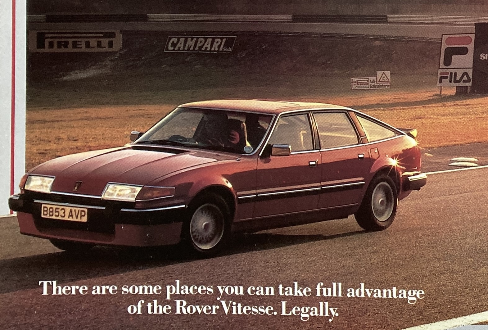 Ad Break: The Rover Vitesse tempted you to take it to a faraway track