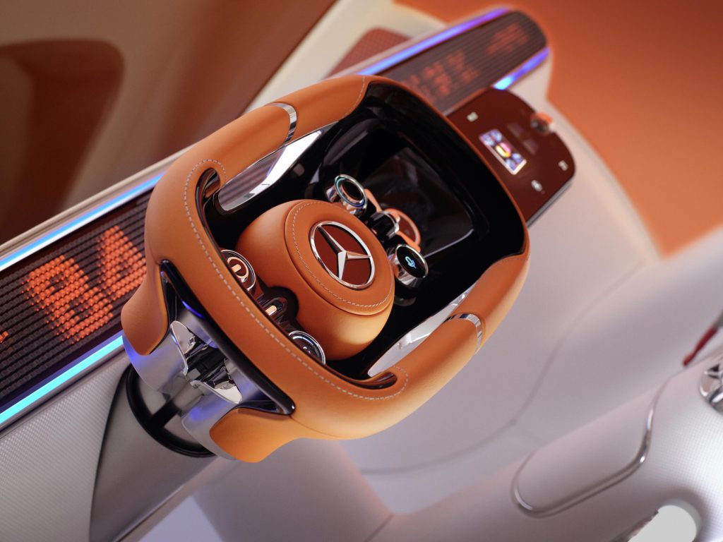 Mercedes-Benz Vision One-Eleven-steering wheel