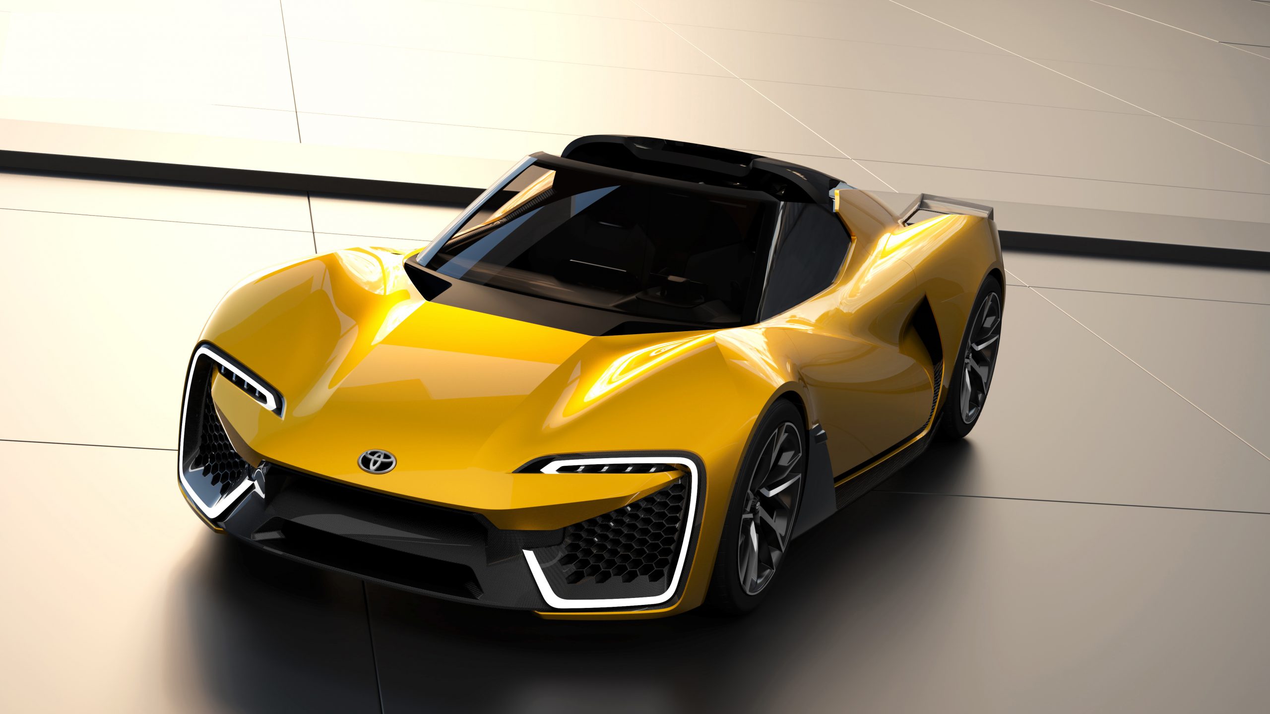 Toyota is testing an electric GR sports car with a stick
