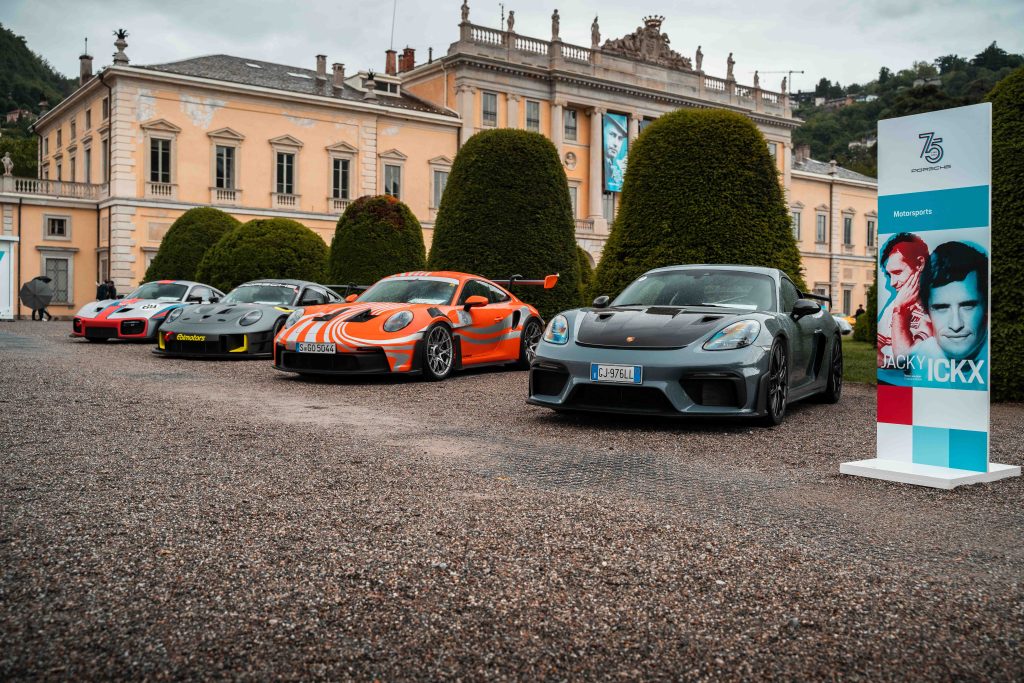 Porsches at FuoriConcorso