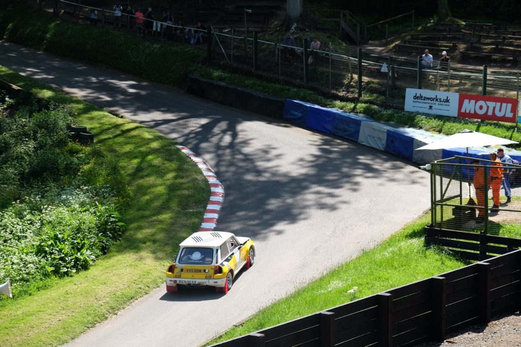 Hagerty Hill Climb-Renault rally car