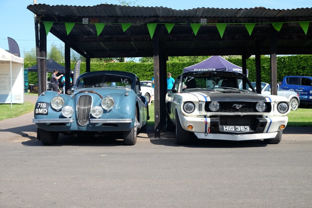 Hagerty Hill Climb-Jaguar and Mustang