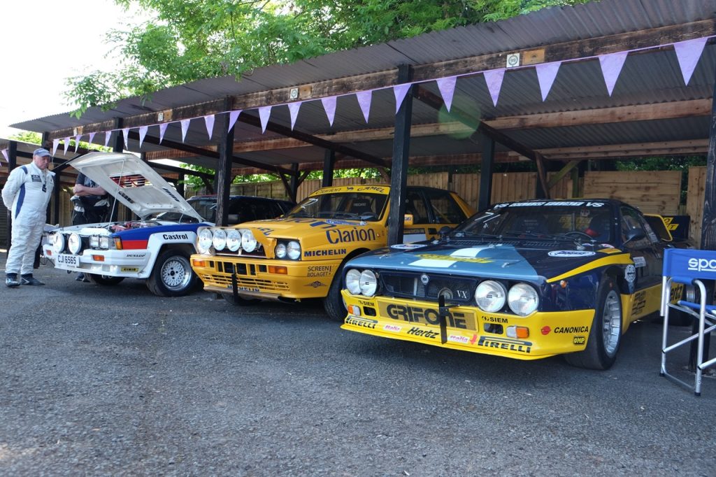 Hagerty Hill Climb-paddock