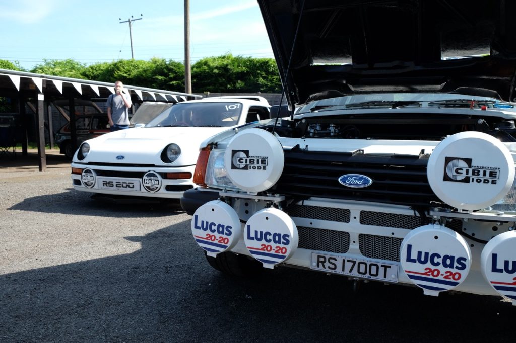 Hagerty Hill Climb-Group B rally Fords