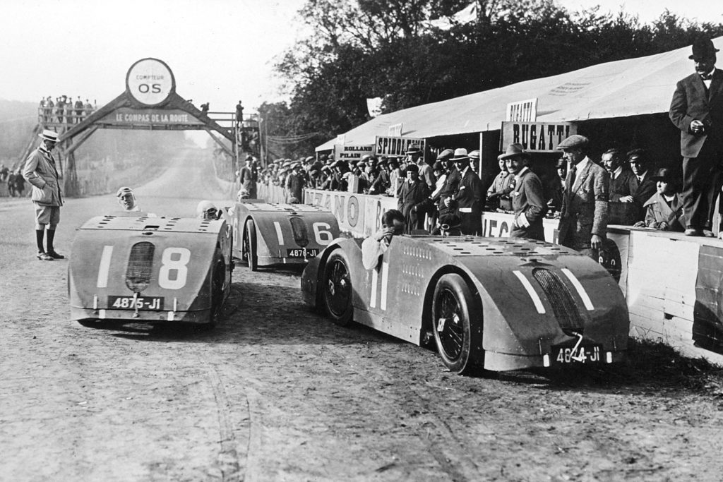 Bugatti Type 32 Tank at 1923 French GP