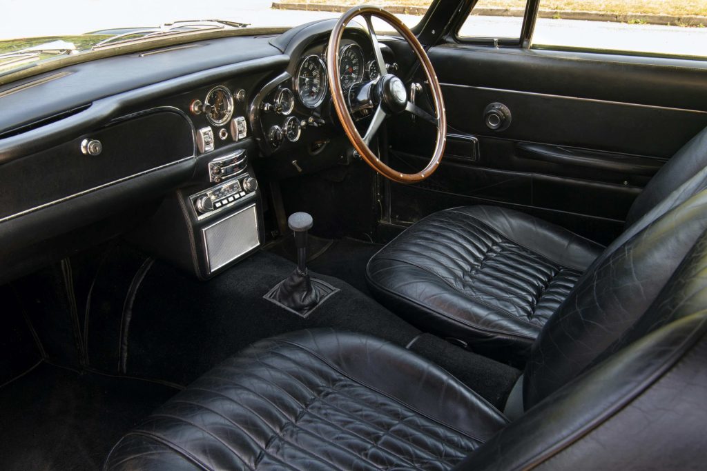 Aston Martin DB6 interior