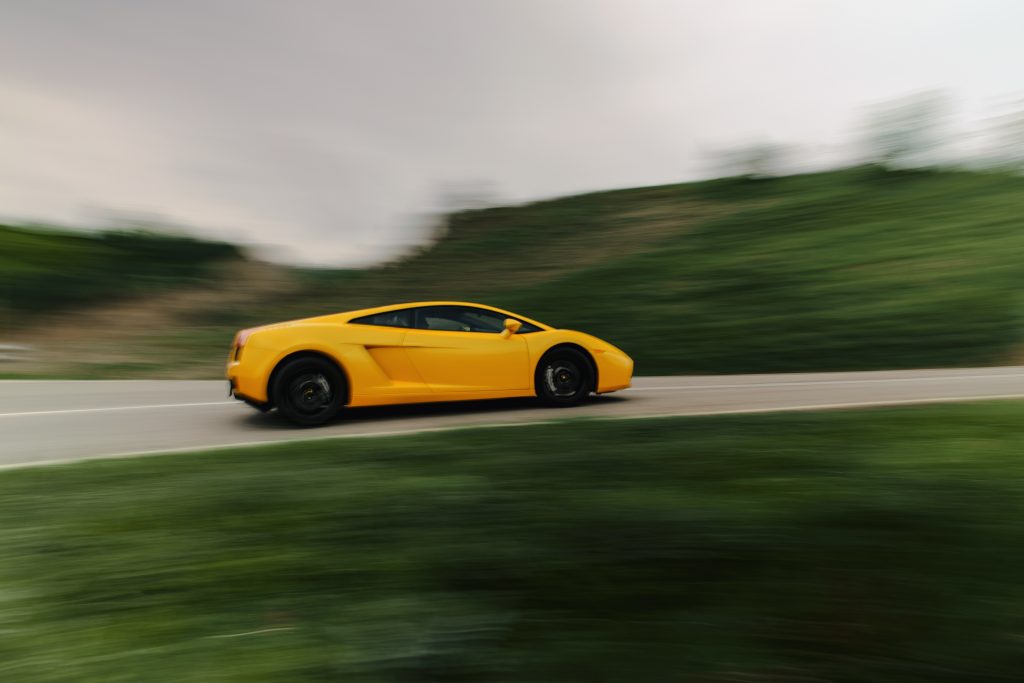 Lamborghini Gallardo V10 panning