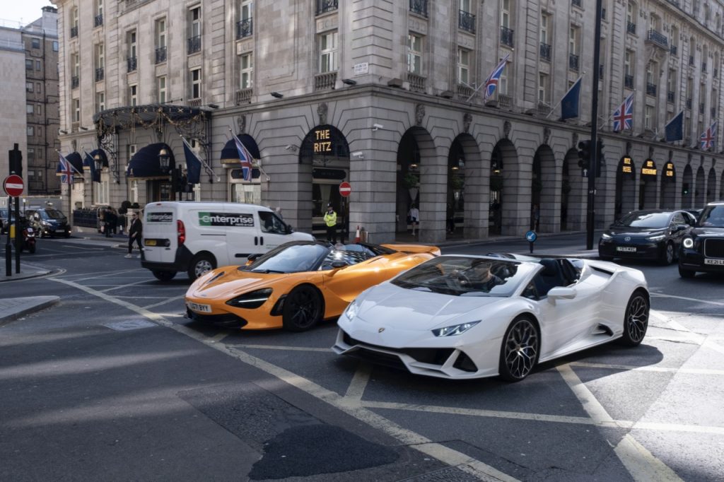 Supercars In London