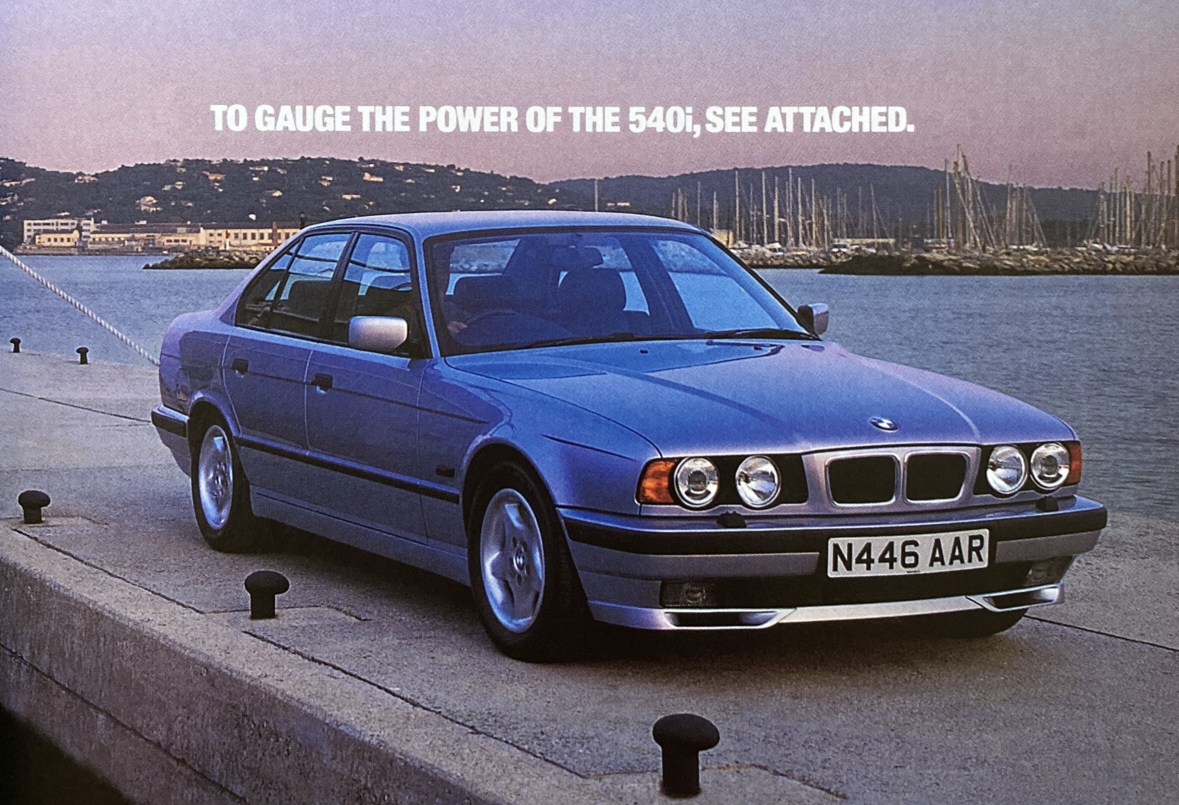 Ad Break: The BMW 540i had pulling power