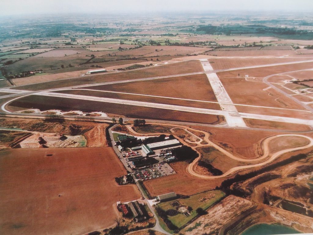 Ford Motorsport's Boreham works aerial