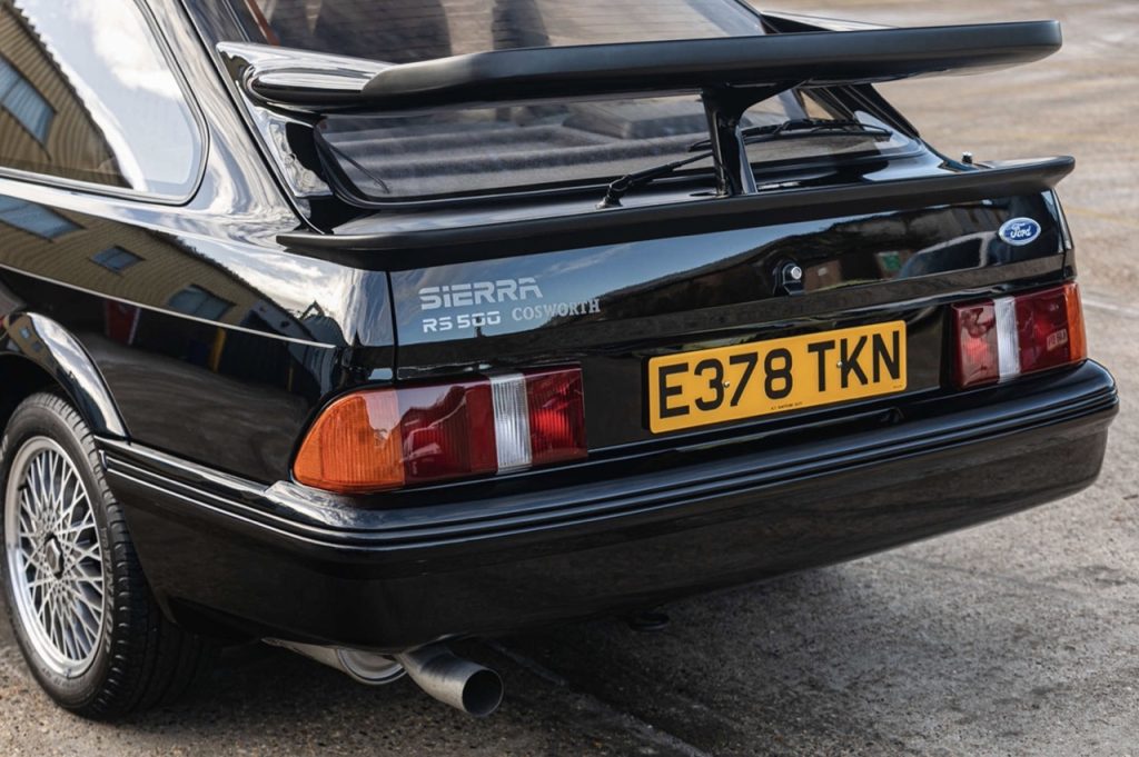 Ford Sierra RS500 spoiler