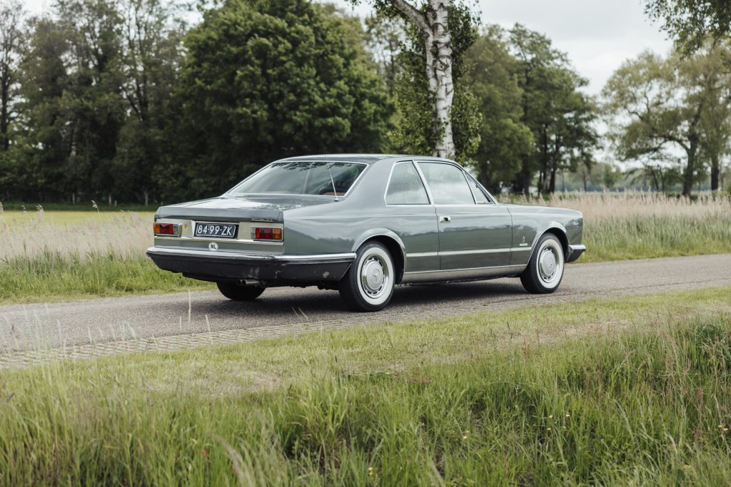 1969 Mercedes-Benz 300 SEL 2+2 Coupe by Pininfarina rear three quarter