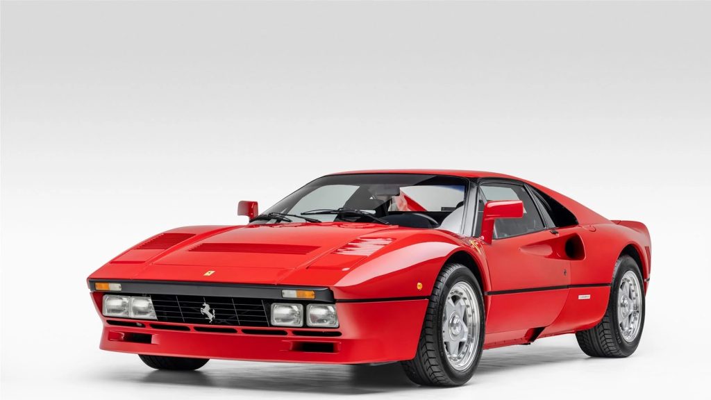 1985 Ferrari 288 GTO front three quarter