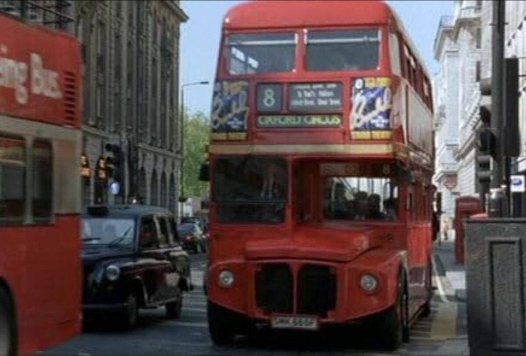 AEC Routemaster in Notting Hill from Universal Pictures