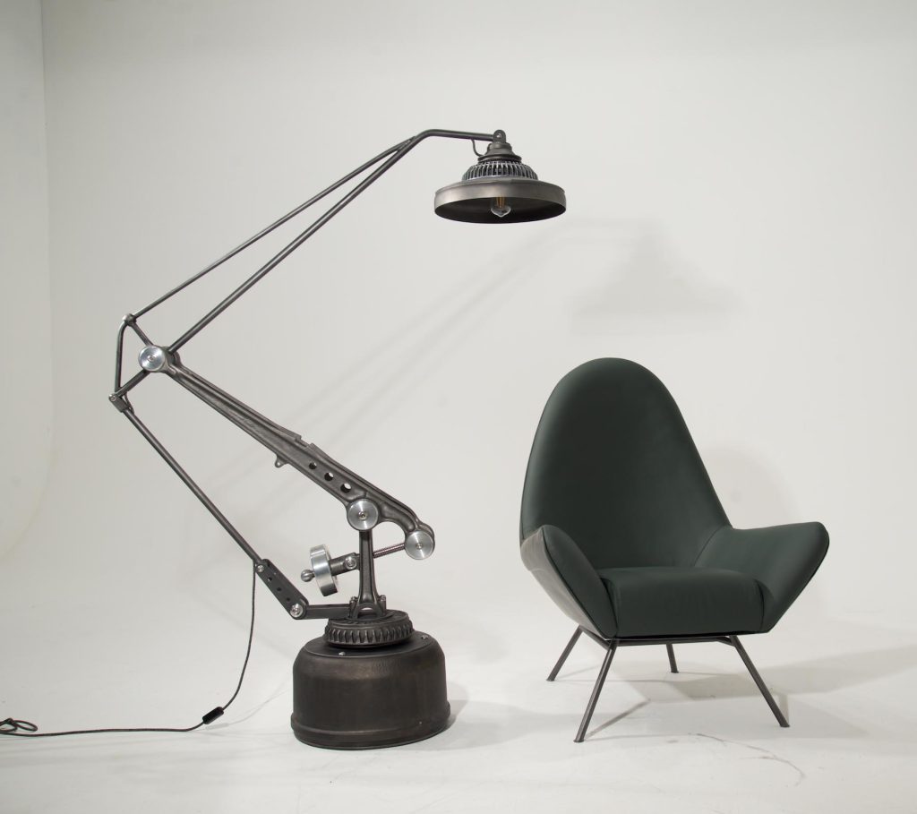 Rag and Bone Man lamp and chair