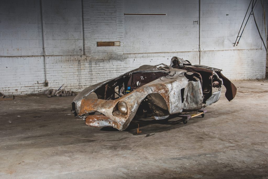 wrecked Ferraris at RM/Sotheby's