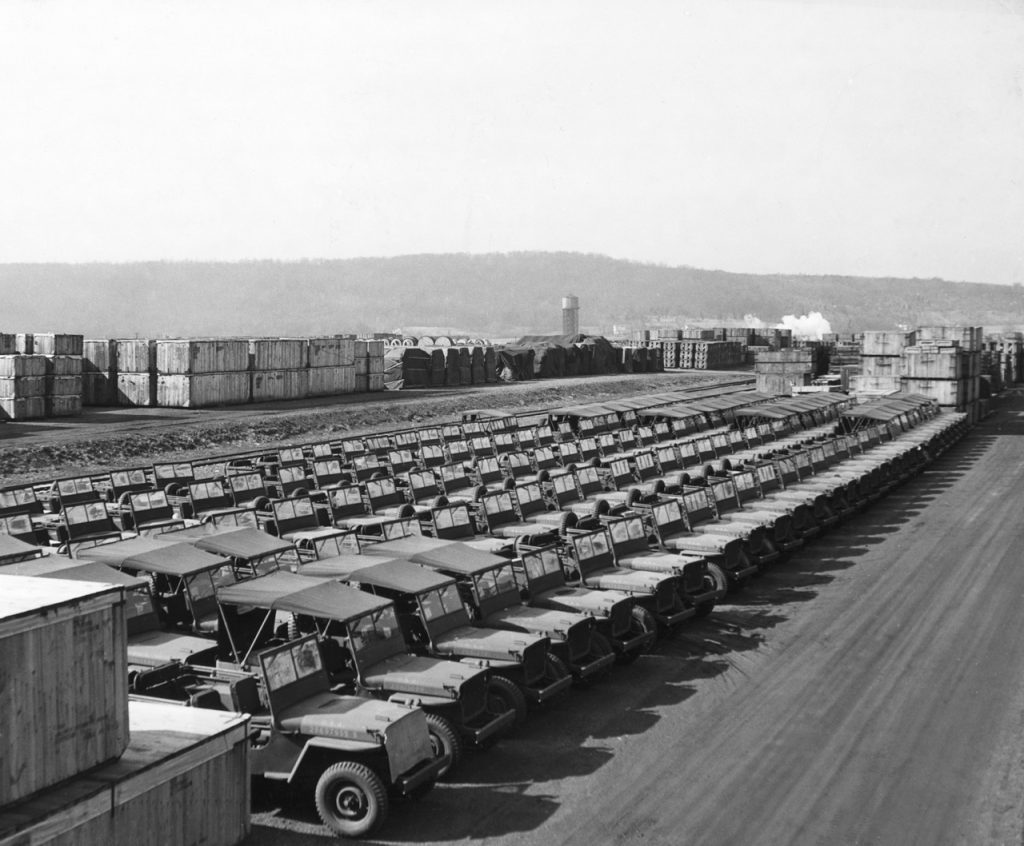 Jeeps, jeeps, and more jeeps