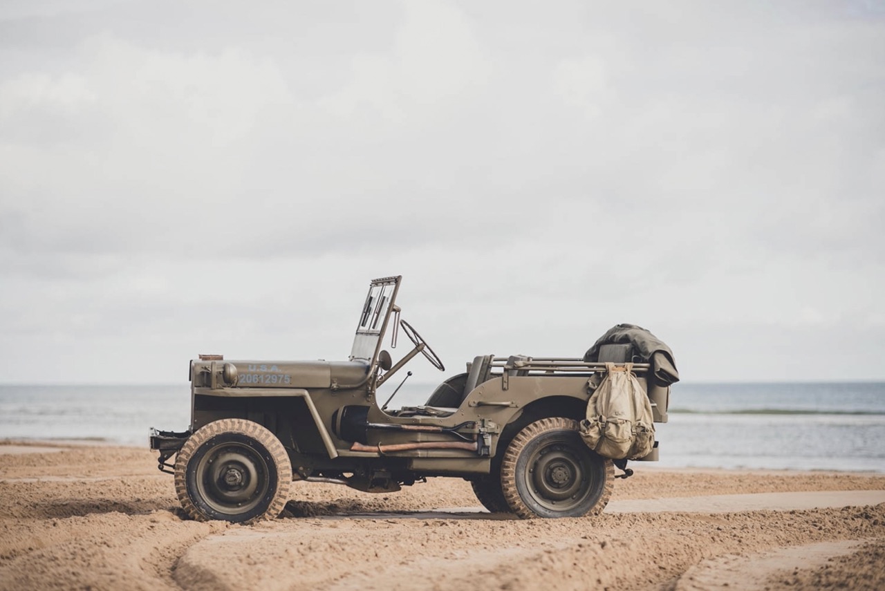 Willys MB at Normandy