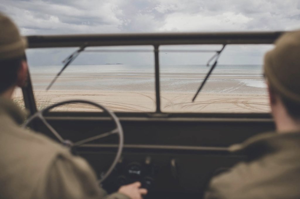 Willys MB at Normandy