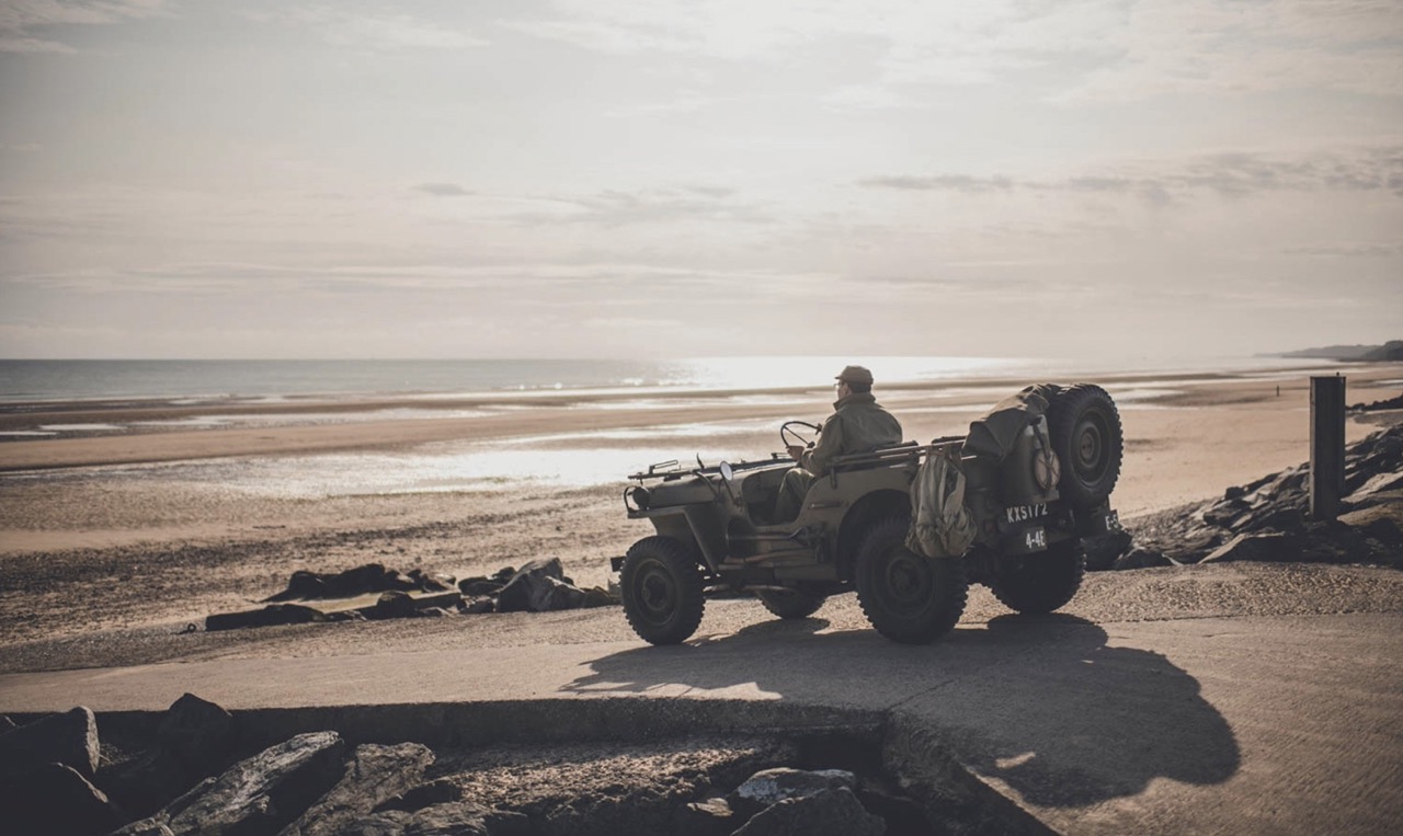 Willys MB at Normandy